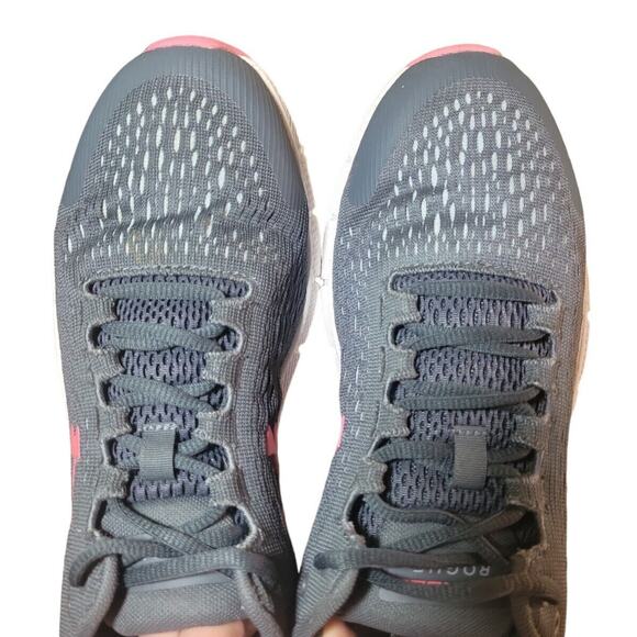 Under Armour Womens Charged Rogue 2 Gray/Pink Running Sneakers  11 (3022602‑106) - Picture 7 of 9